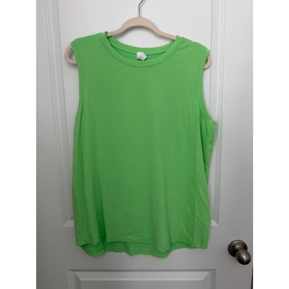 DSG Neon Green Women's Muscle Tank